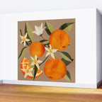 Oranges Botanical Art 2 Wall Mural Gallery Image 2