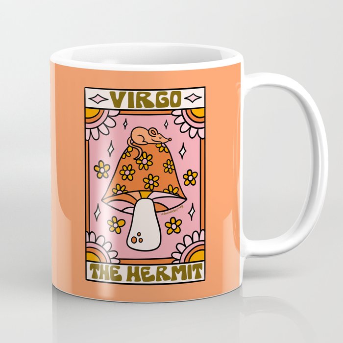 Virgo Tarot Card Coffee Mug Gallery Image 1