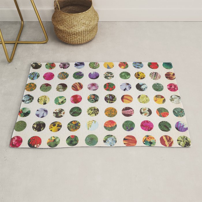 Floral Circles / Paper Pattern Rug Gallery Image 1