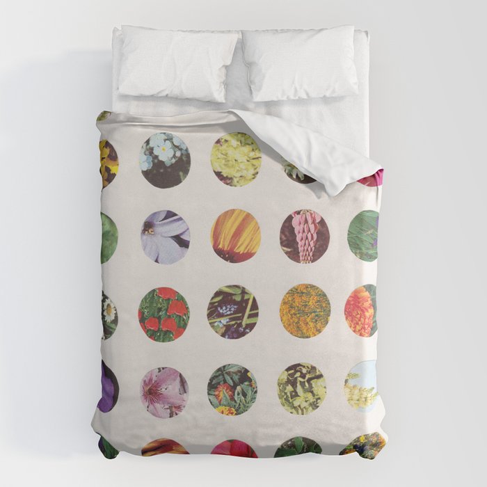 Floral Circles / Paper Pattern Duvet Cover Gallery Image 6