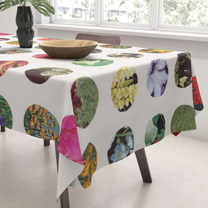 Floral Circles / Paper Pattern Tablecloth Gallery Image 3