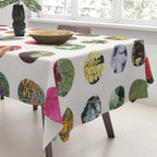Floral Circles / Paper Pattern Tablecloth Gallery Image 3