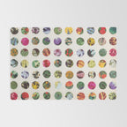 Floral Circles / Paper Pattern Rug Gallery Image 2