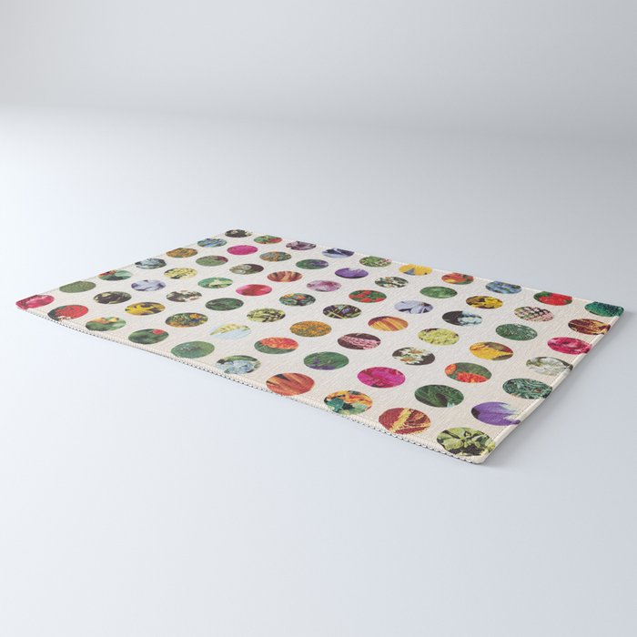 Floral Circles / Paper Pattern Rug Gallery Image 3