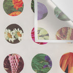Floral Circles / Paper Pattern Wall Tapestry Gallery Image 3