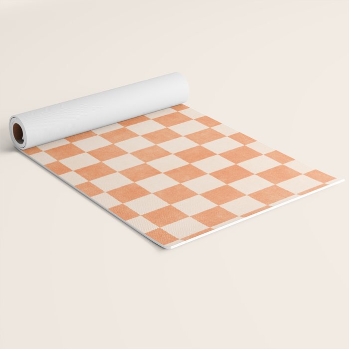 CHECKER - 001 - Cookie Yoga Mat Gallery Image 2
