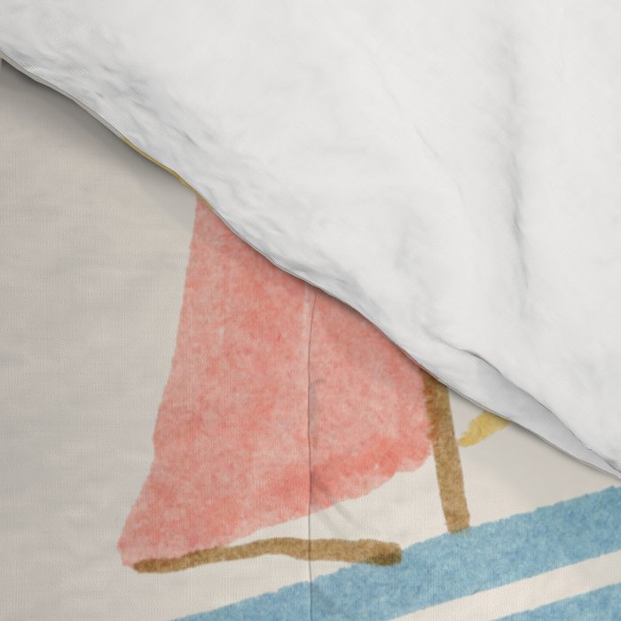 Striped sailboats Comforter Gallery Image 4
