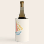 Striped sailboats Wine Chiller Gallery Image 3