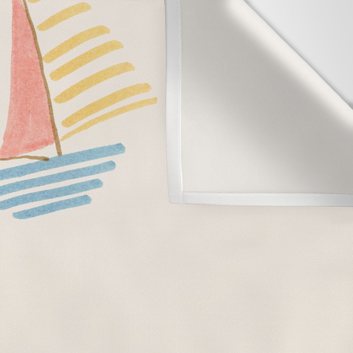 Striped sailboats Wall Tapestry Gallery Image 3