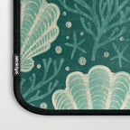 Seashell - sea green Laptop Sleeve Gallery Image 3
