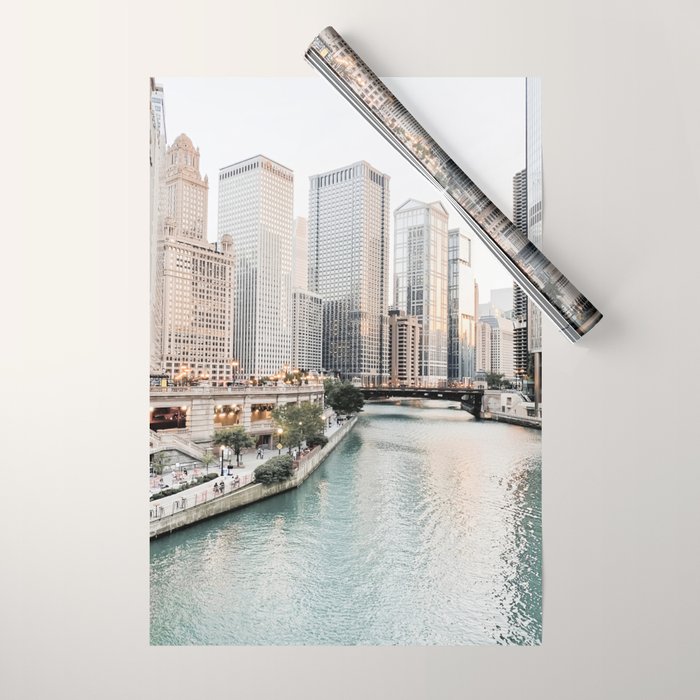 Chicago City Wrapping Paper Gallery Image 1