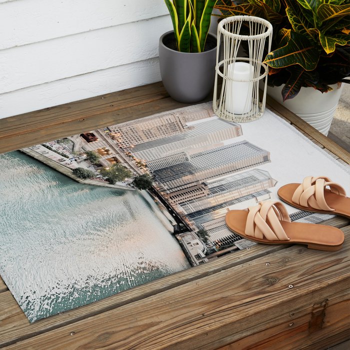 Chicago City Outdoor Rug Gallery Image 2