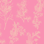 Botanical Cottage Floral Pattern in Pink and Cream Coffee Mug Gallery Image 2