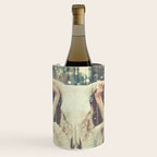 Bull Skull Tribal Woman Wine Chiller Gallery Image 1