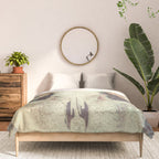 Bull Skull Tribal Woman Comforter Gallery Image 3