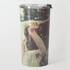 Bull Skull Tribal Woman Travel Mug Gallery Image 2
