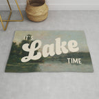It's Lake Time - Retro Cottage Core Rug Gallery Image 1