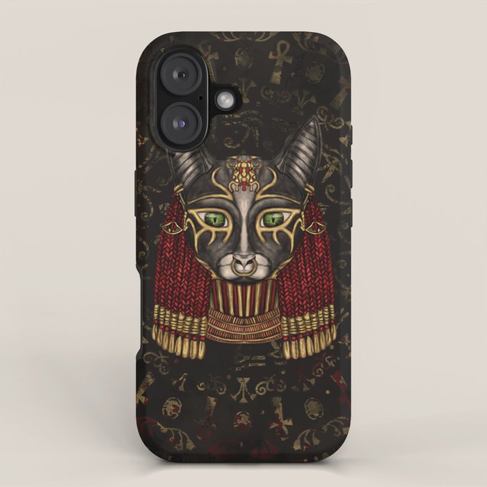 Bastet Egyptian Goddess iPhone Case Gallery Image 1