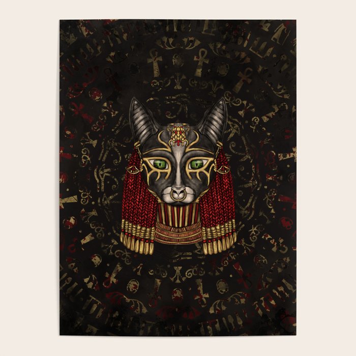 Bastet Egyptian Goddess Poster Gallery Image 4