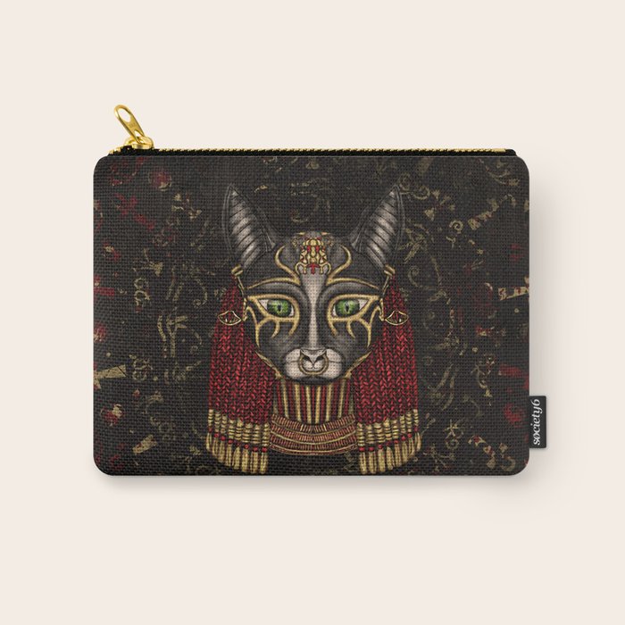 Bastet Egyptian Goddess Carry All Pouch Gallery Image 1
