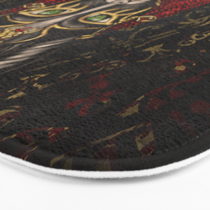 Bastet Egyptian Goddess Bath Mat Gallery Image 3