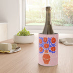 Bright Red Poppies In A Vase Wine Chiller Gallery Image 4