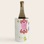 Vintage Sewing Kit Illustration Wine Chiller Gallery Image 2