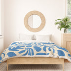 Organic nature flower shape art pattern Duvet Cover Gallery Image 3