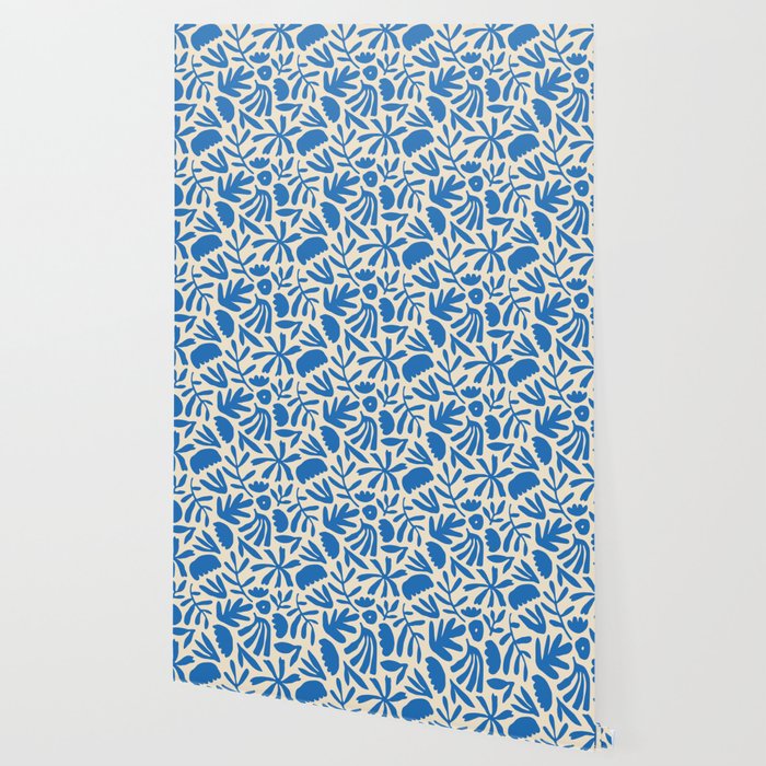 Organic nature flower shape art pattern Wallpaper Gallery Image 2