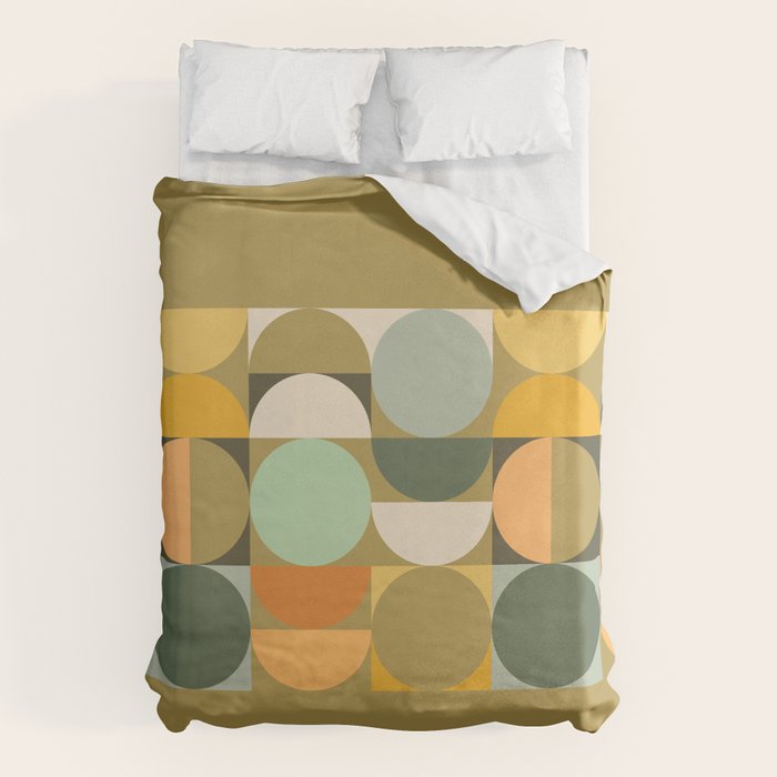 Modern Geometric 91A Duvet Cover Gallery Image 1