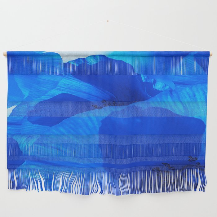 Blue Poppies #decor #society6 #buyart Wall Hanging Gallery Image 1