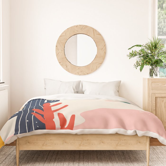 desert plant Duvet Cover Gallery Image 3