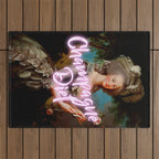 'Champagne Diet' Marie Antoinette  Outdoor Rug Gallery Image 1