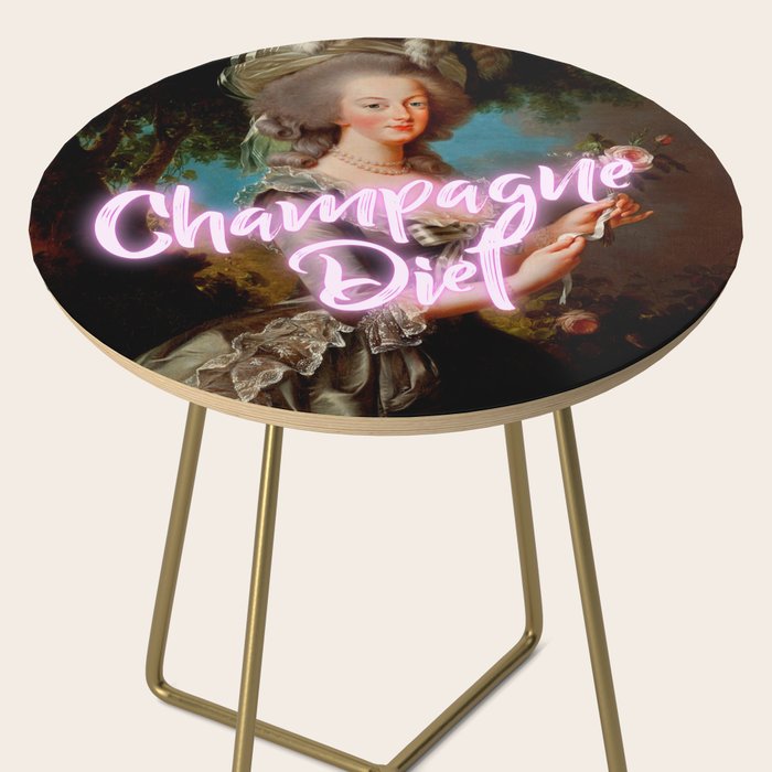 'Champagne Diet' Marie Antoinette  Side Table Gallery Image 2