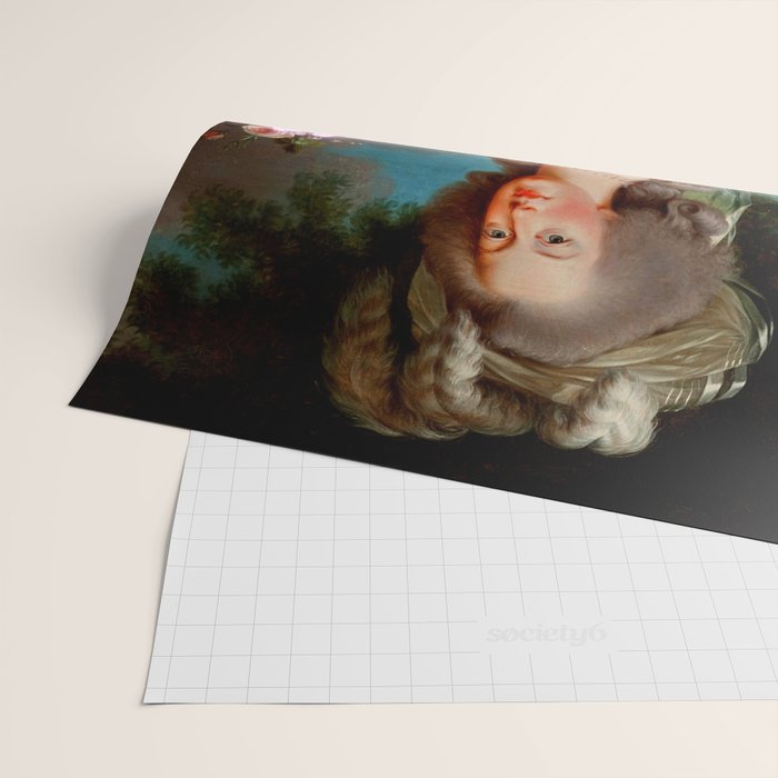 'Champagne Diet' Marie Antoinette  Wrapping Paper Gallery Image 2