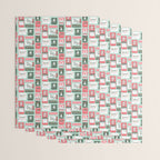 Vintage Christmas Holiday Matchbooks Wrapping Paper Gallery Image 3