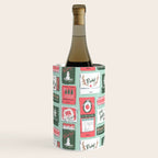 Vintage Christmas Holiday Matchbooks Wine Chiller Gallery Image 2