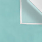 Serene Aqua Blue Solid Color Wall Tapestry Gallery Image 3