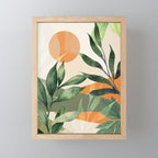 Abstract Art Tropical Leaves 123 Mini Art Print Gallery Image 1