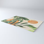 Abstract Art Tropical Leaves 123 Rug Gallery Image 3