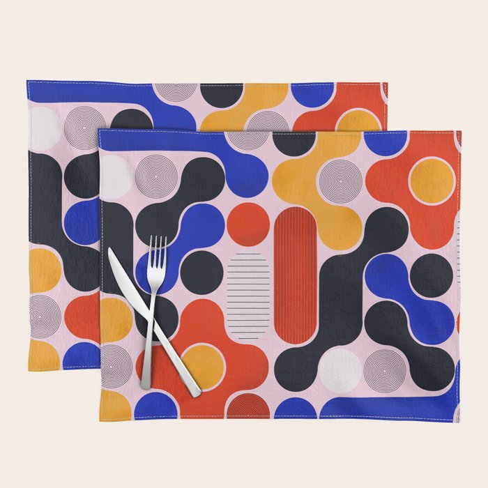 Mid-century no5 Placemat Gallery Image 1