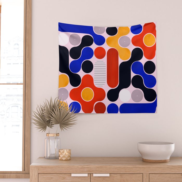 Mid-century no5 Wall Tapestry Gallery Image 2