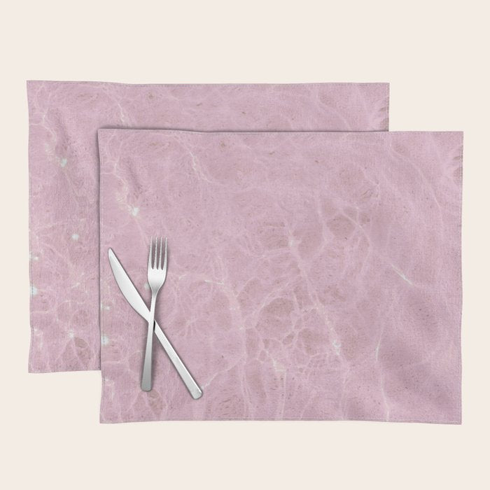 Pink Water Placemat Gallery Image 1