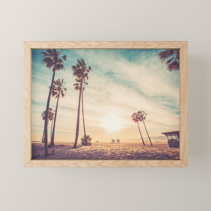 Venice Beach California Mini Art Print Gallery Image 1