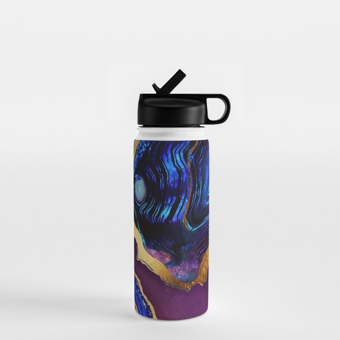 Agate Abstract Water Bottle Gallery Image 1
