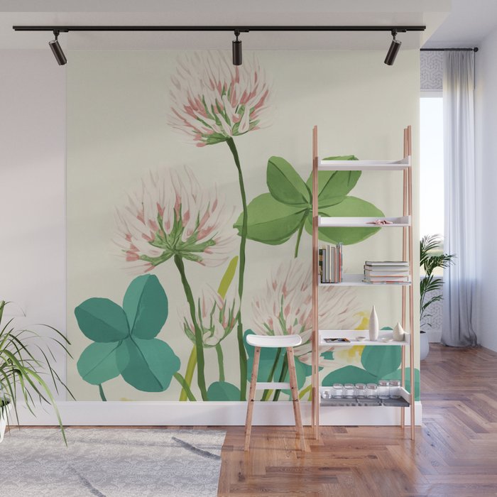 Soft Field Harmony Wall Mural Gallery Image 1