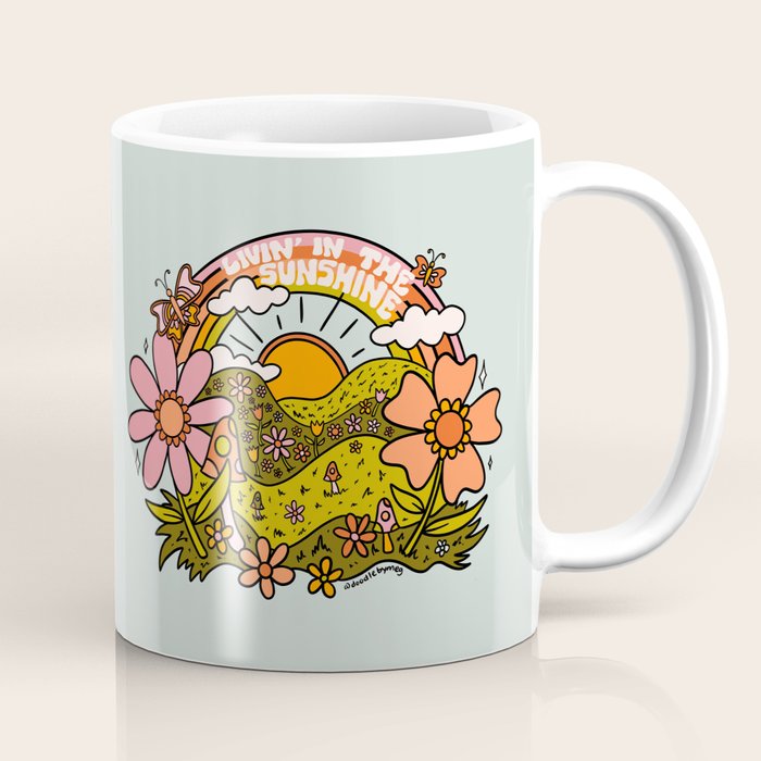 Livin' In the Sunshine Coffee Mug Gallery Image 1