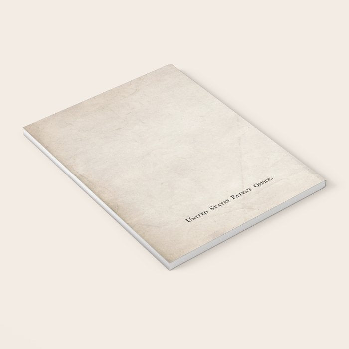 Lacrosse Stick Patent - Lacrosse Player Art - Antique Notebook Gallery Image 3