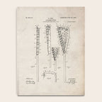 Lacrosse Stick Patent - Lacrosse Player Art - Antique Notebook Gallery Image 4