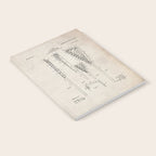 Lacrosse Stick Patent - Lacrosse Player Art - Antique Notebook Gallery Image 2